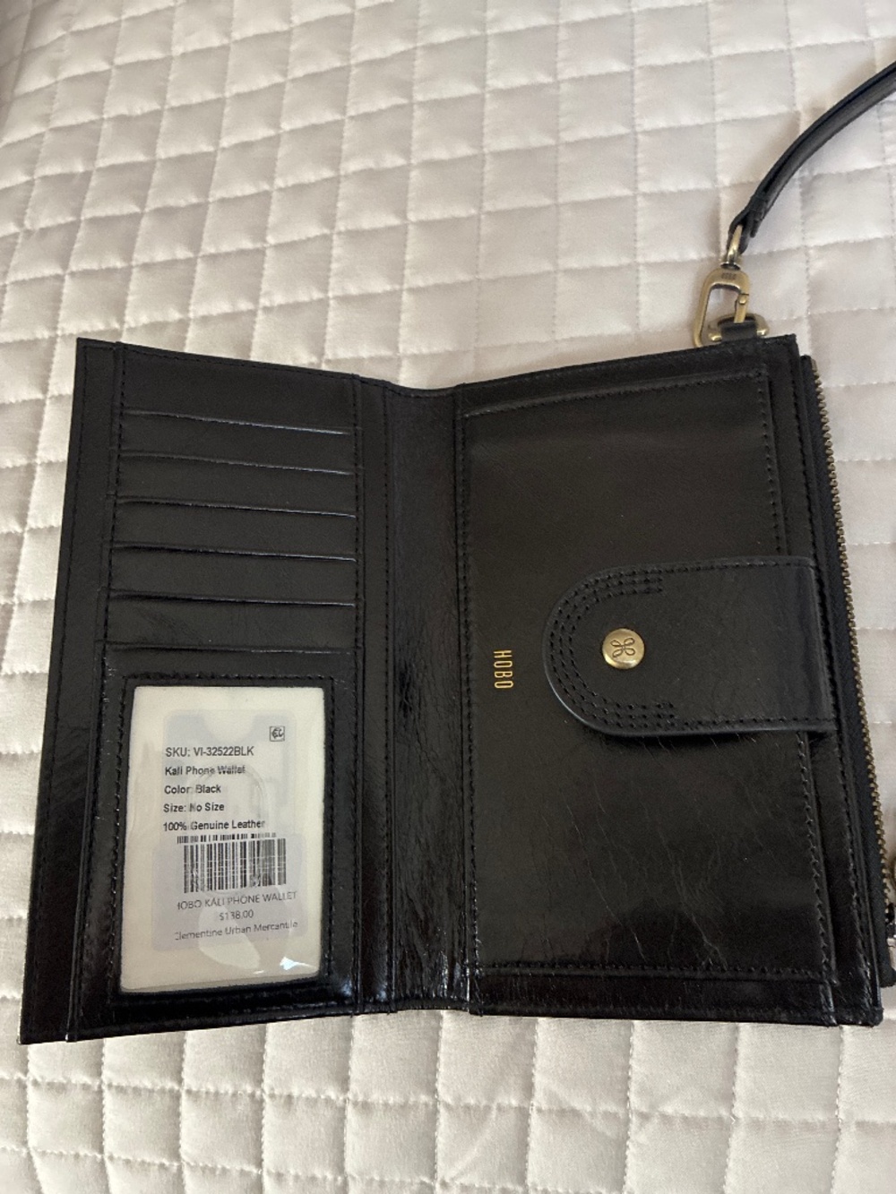 Hobo phone wallet wristlet